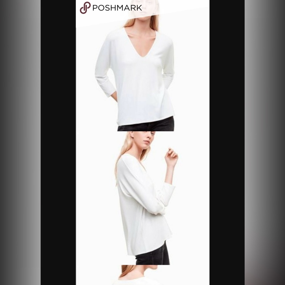 Aritzia Wilfred Free Anita Shirt White S
